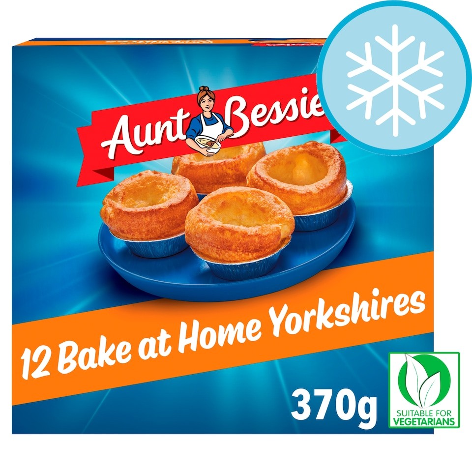 Aunt Bessie's 12 Bake At Home Yorkshires 370G