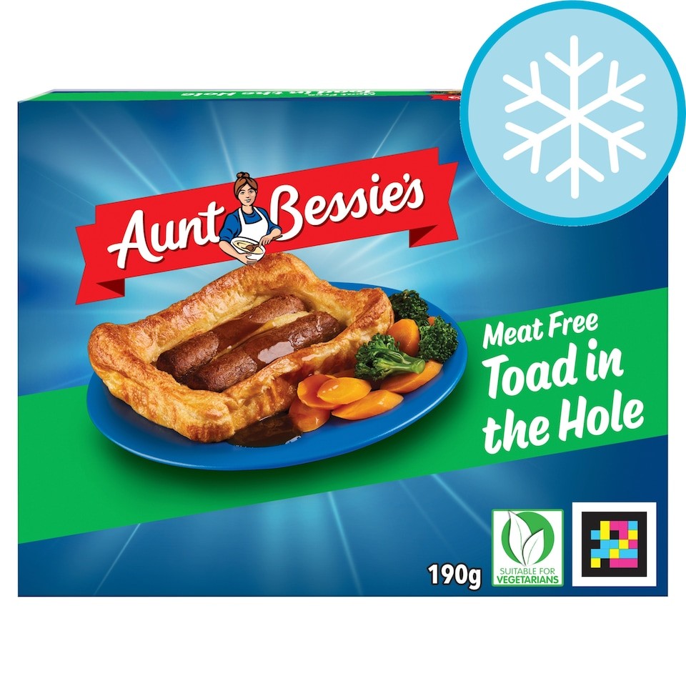 Aunt Bessie's Meat Free Toad In The Hole 190G