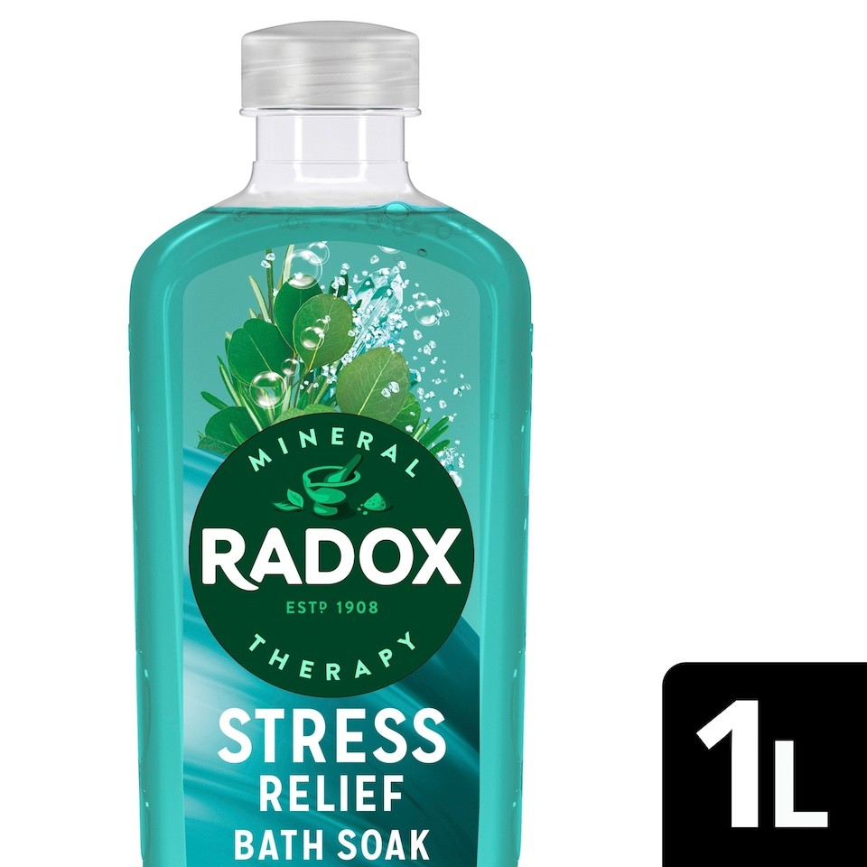Radox Stress Relief Bath Soak Bubble Bath 1L