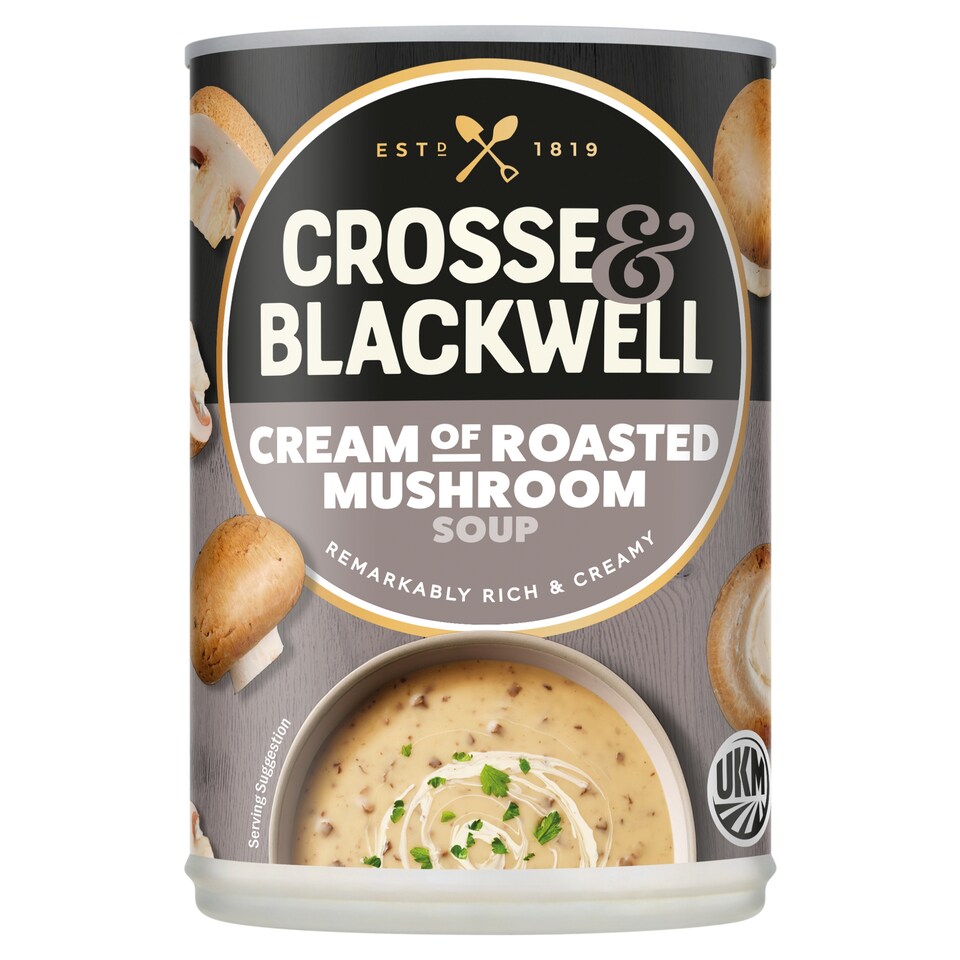 Crosse And Blackwell Cream Of Mushroom Soup 400G