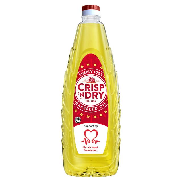 Crisp 'N Dry Vegetable Oil 100% Rapeseed 1L
