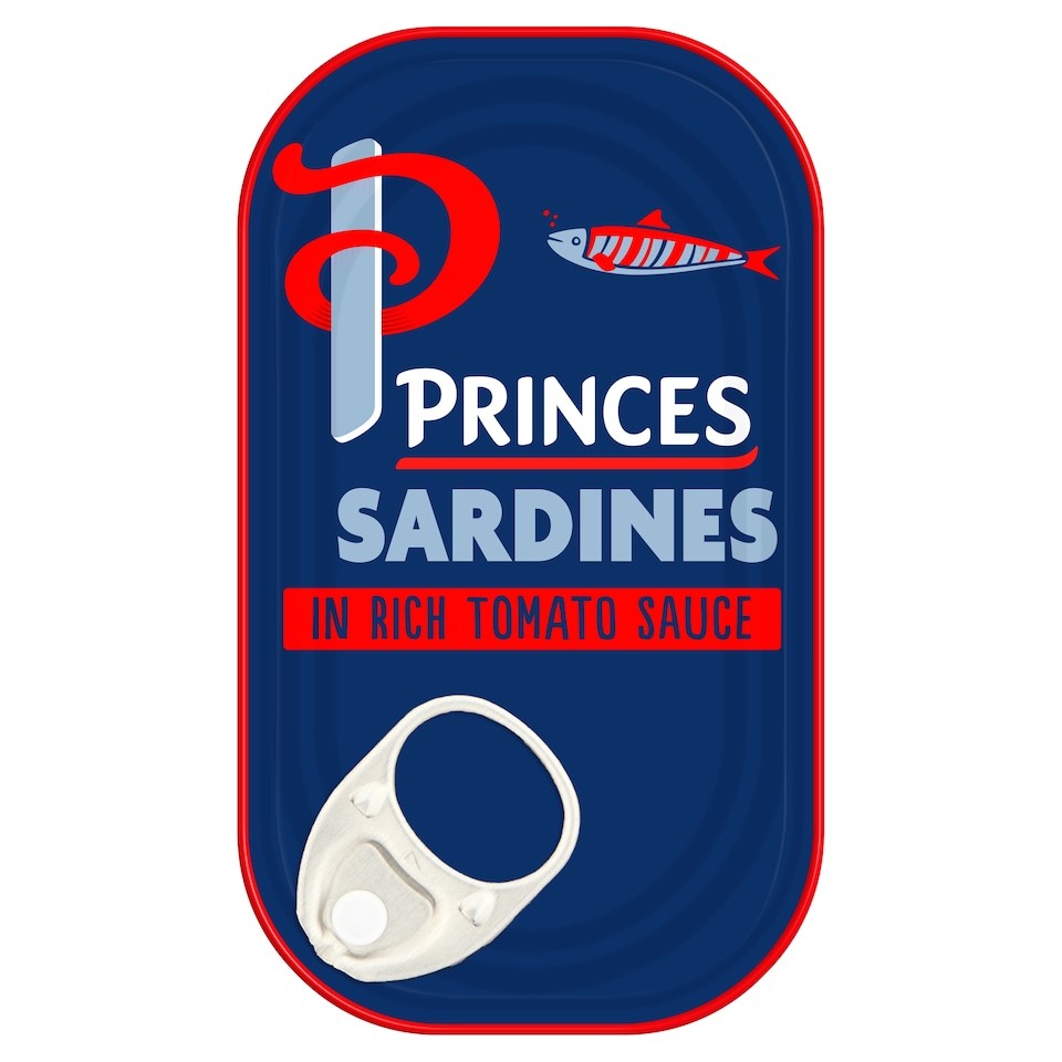 Princes Sardines In Tomato 120G