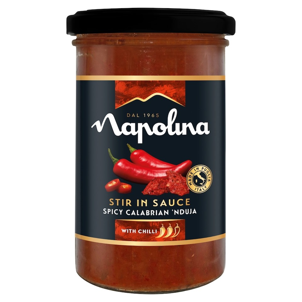 Napolina Spicy Calabrian 'Nduja Stir In Sauce with Chilli 250g