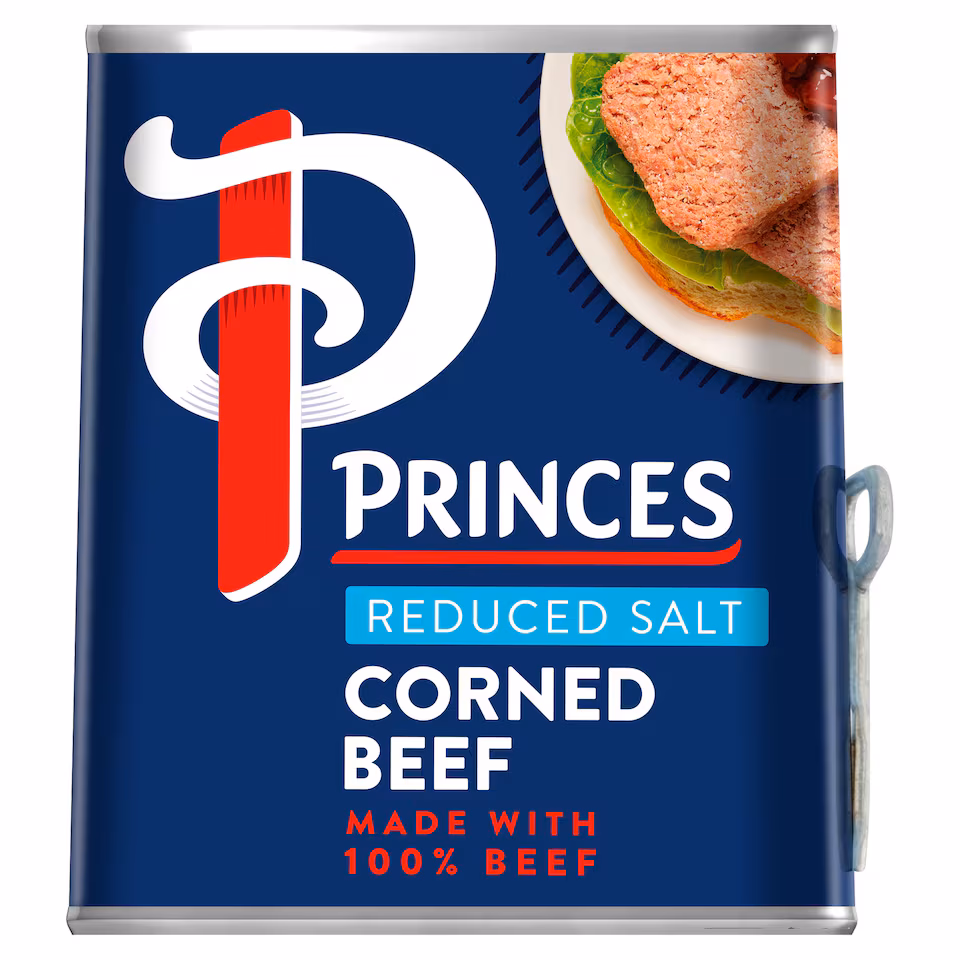 Princes Reduced Salt Corned Beef 340G