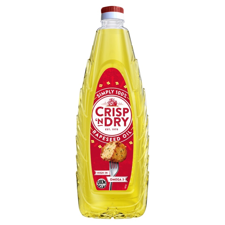 Crisp 'N Dry 100% Rapeseed Oil 1L