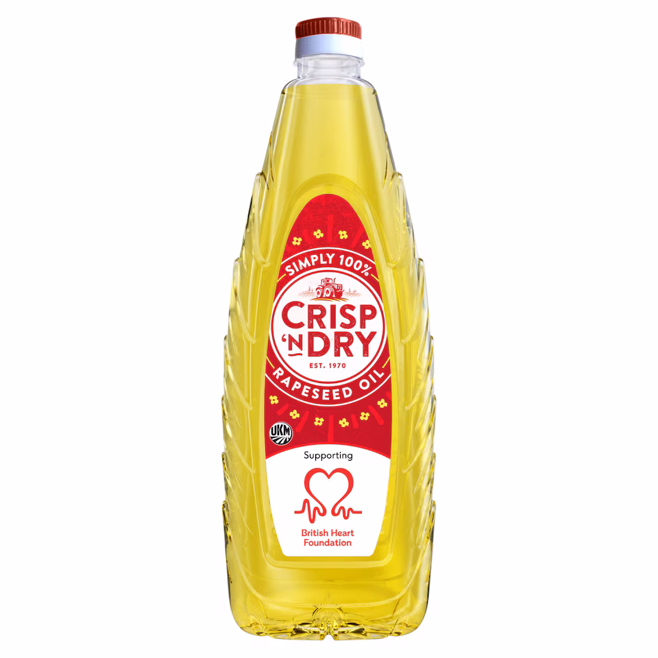 Crisp 'N Dry 100% Rapeseed Oil 1L