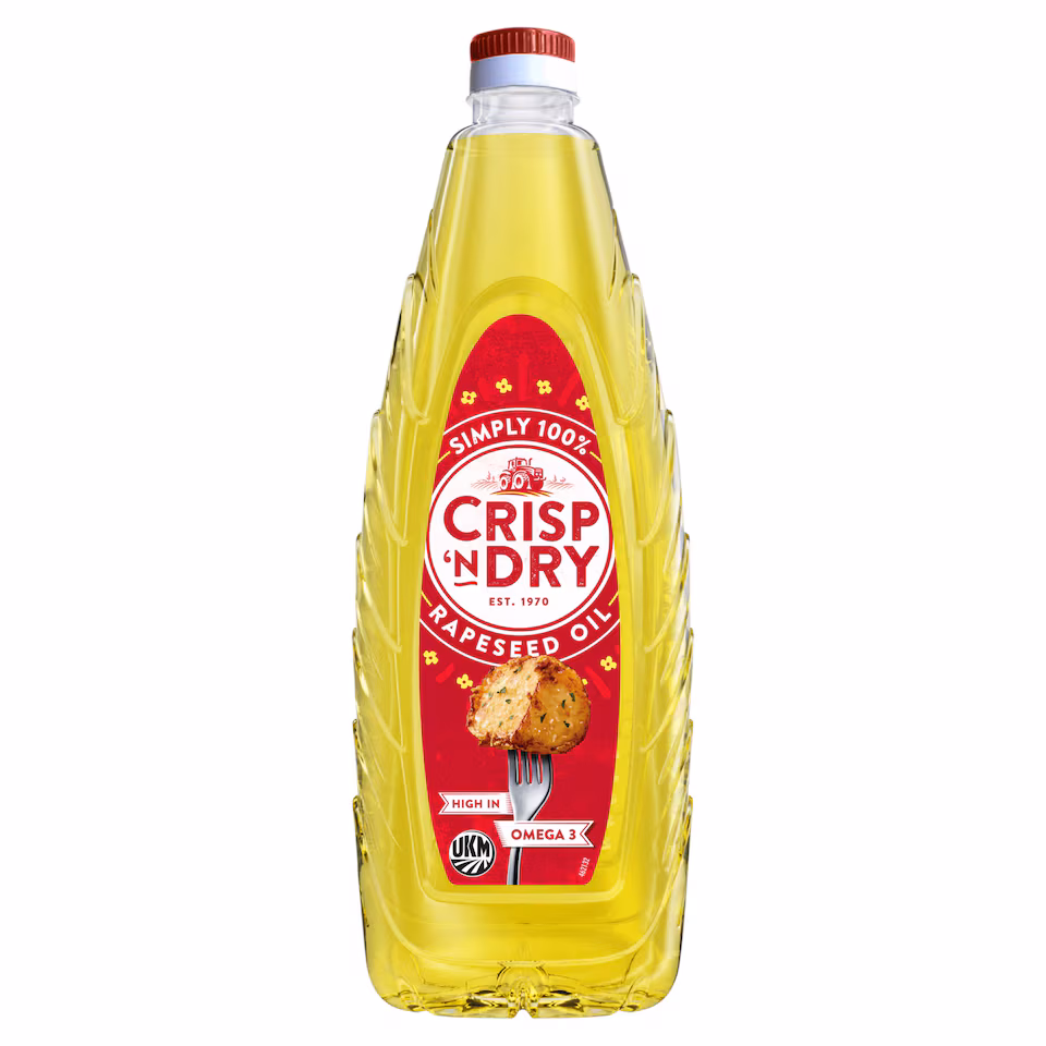 Crisp 'N Dry 100% Rapeseed Oil 1L