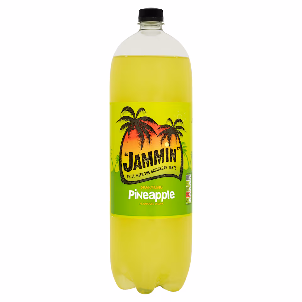 Jammin Sparkling Pineapple Drink 2 Litres