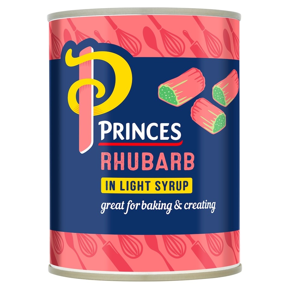 Princes Rhubarb In Light Syrup 540G