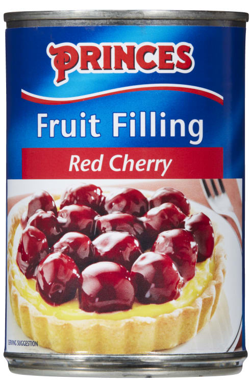Kirsebærfyll Rød 410g Princes