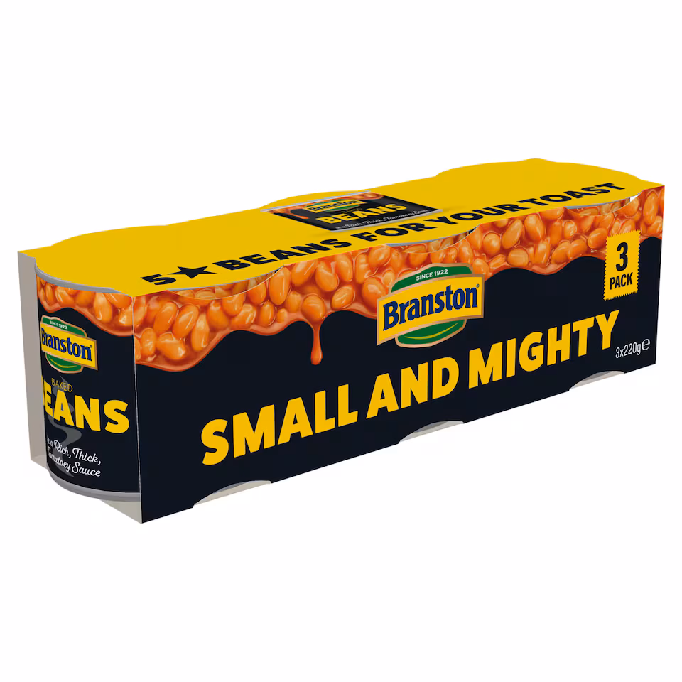 Branston Baked Beans In Tomato Sauce 3 x 220G