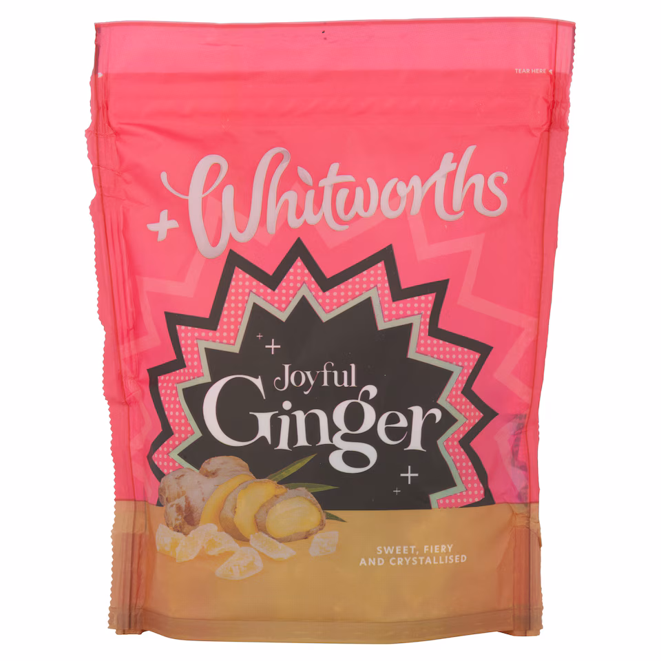 Whitworths Crystalised Ginger 175G