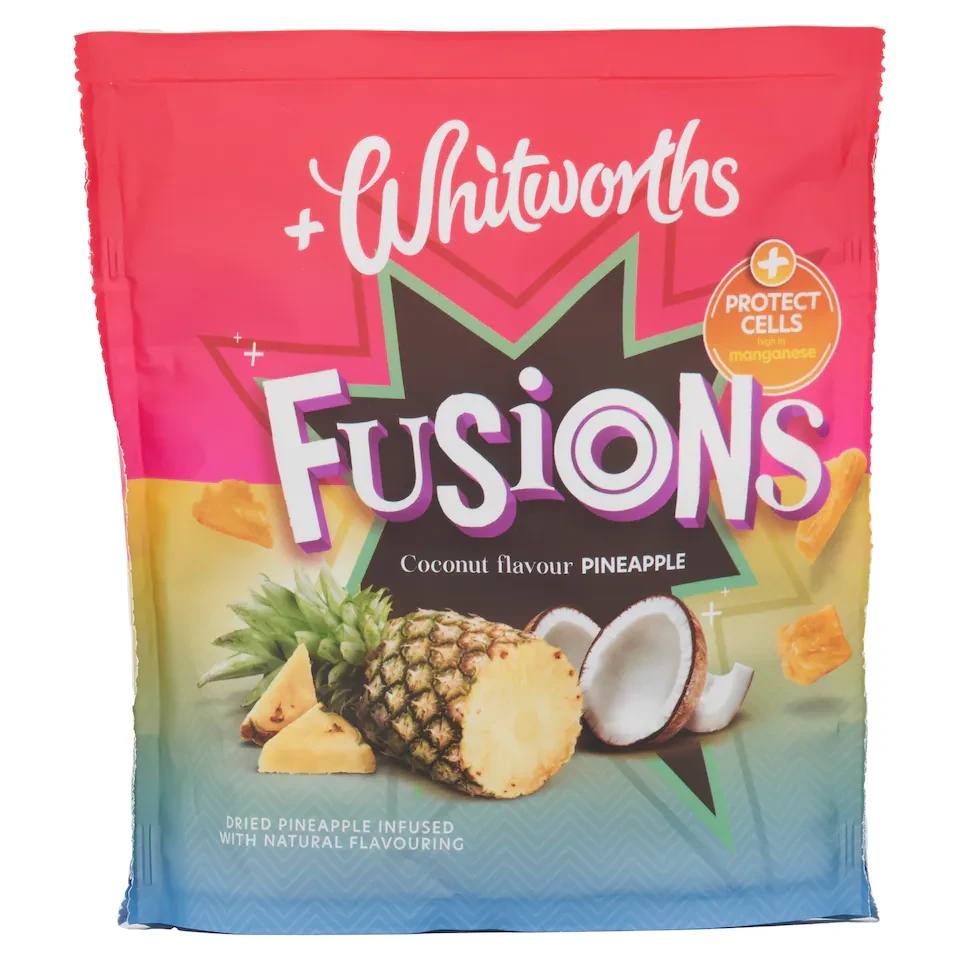Whitworths Fusions Coconut Pineapple 80G