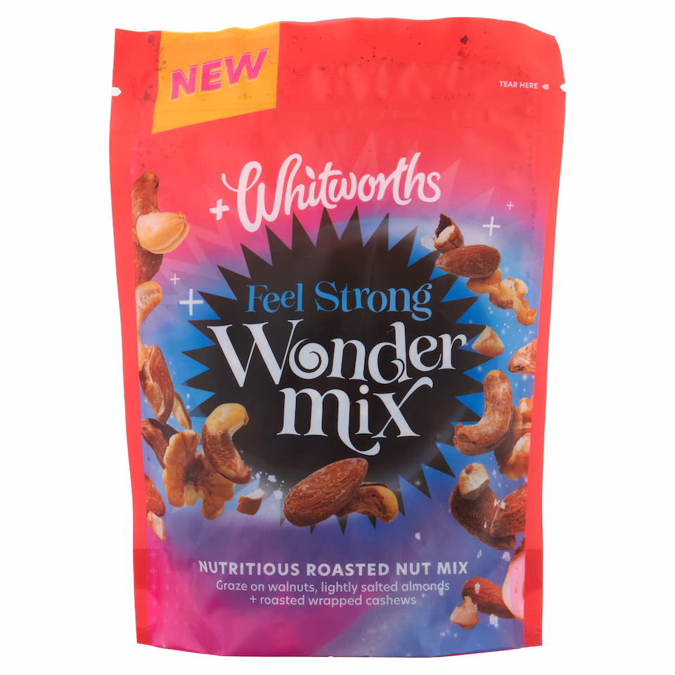Whitworths Wondermix Feel Strong Nut Mix 190g