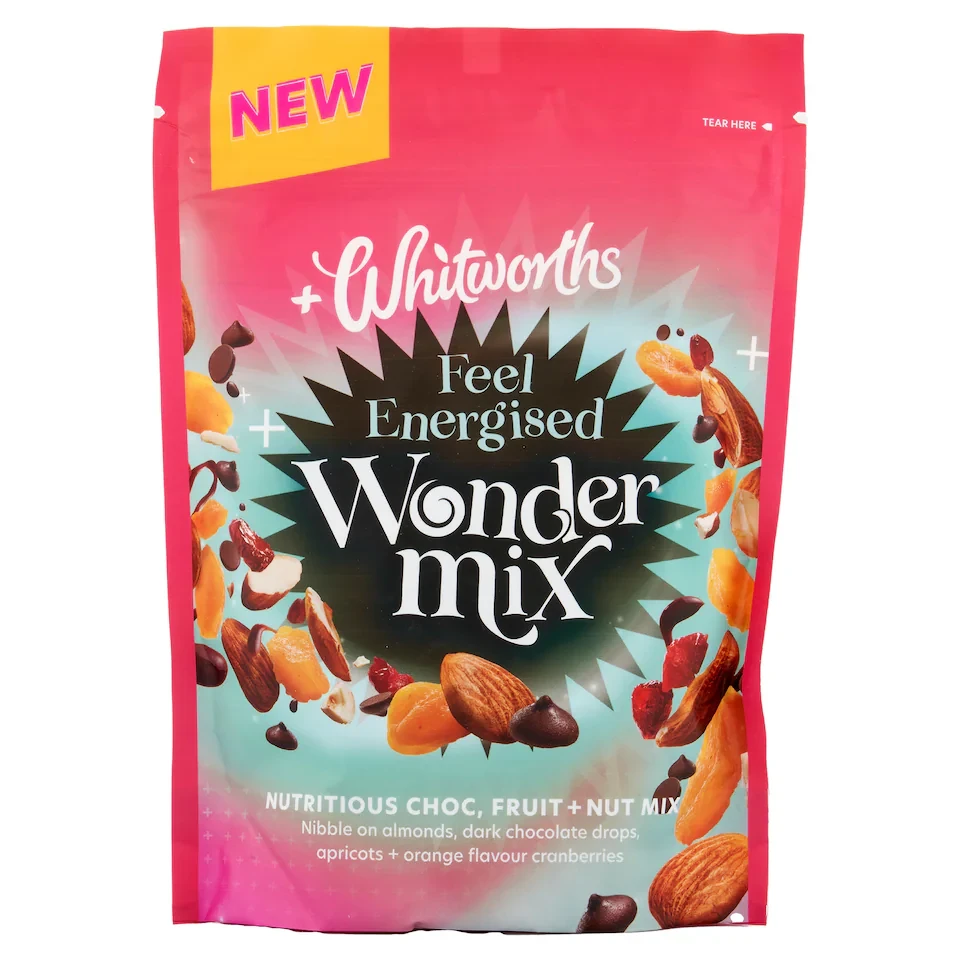 WHITWORTHS WONDERMIX FEEL ENERGISED 200G