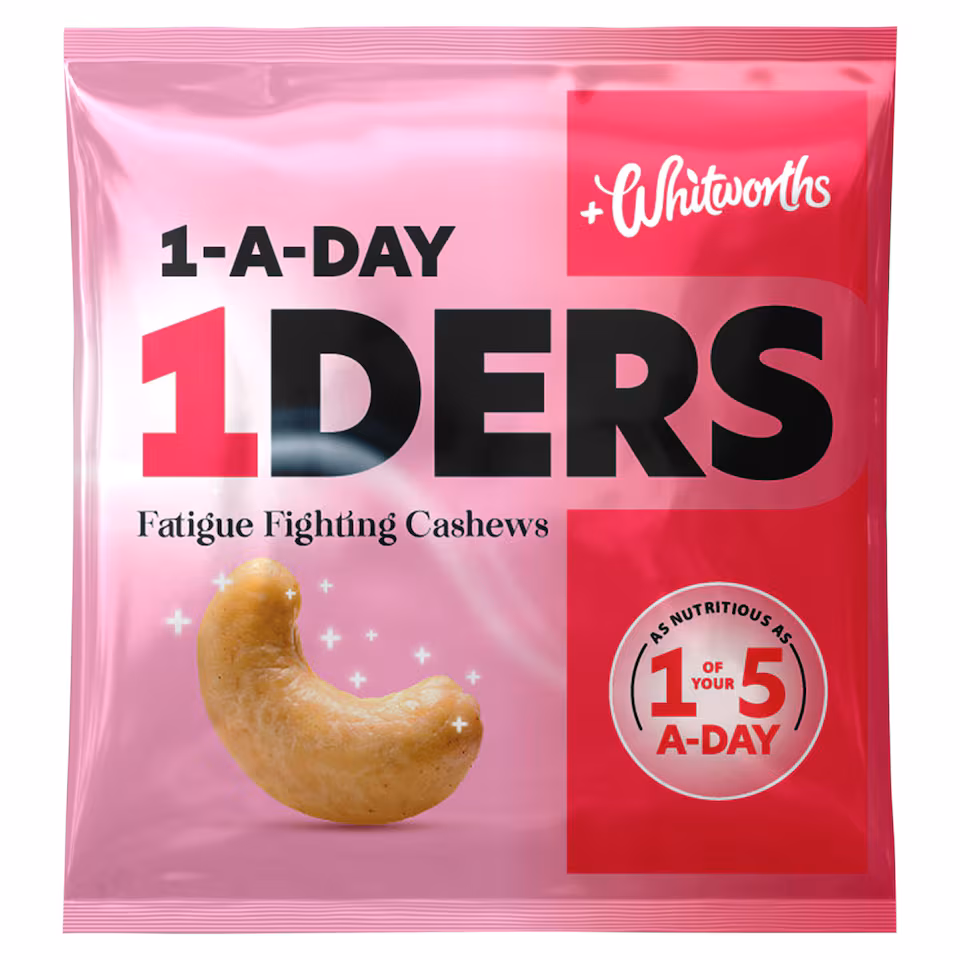 Whitworths 1-Ders Cashew Nuts 25g