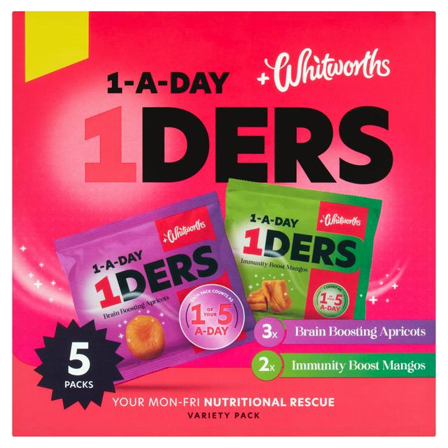 Whitworths 1Ders Variety Pack 1 a Day 5 x 30g