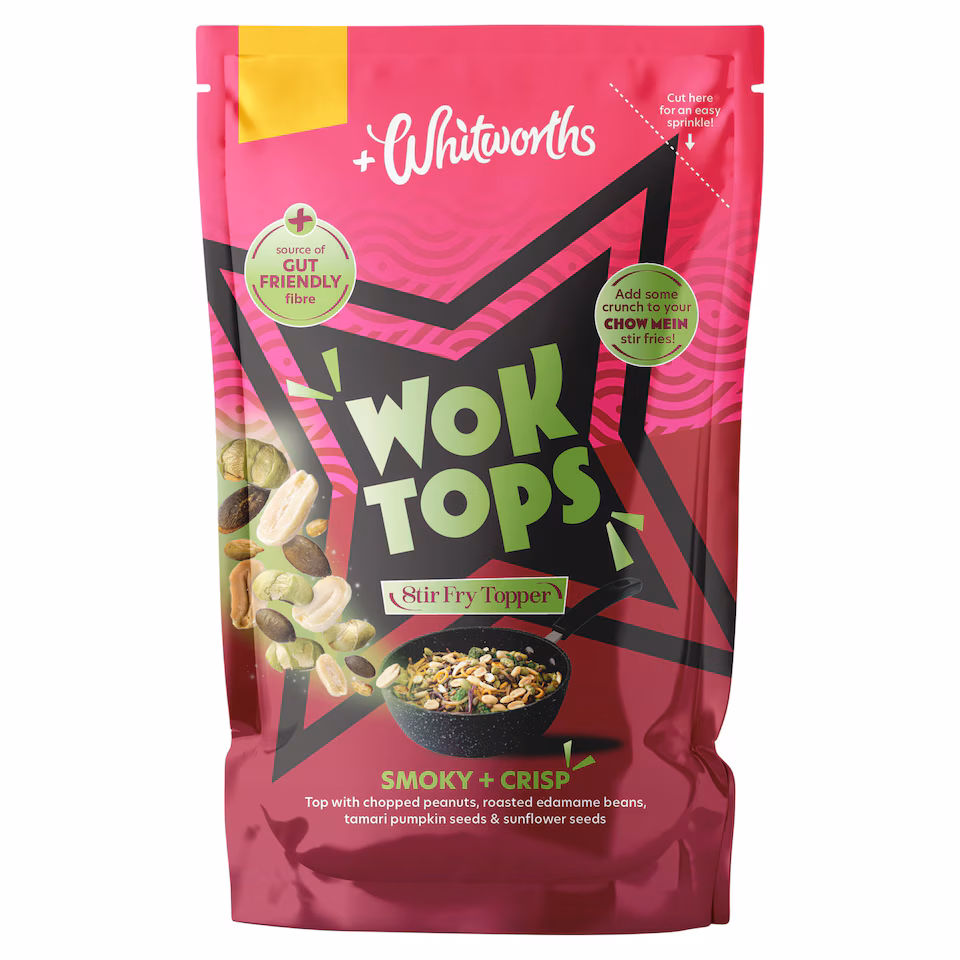 Whitworths Wok Tops Smoky + Crisp Topper 100G