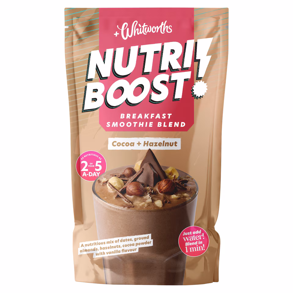 Whitworths Nutriboost Cocoa & Hazelnut Smoothie Blend 75g