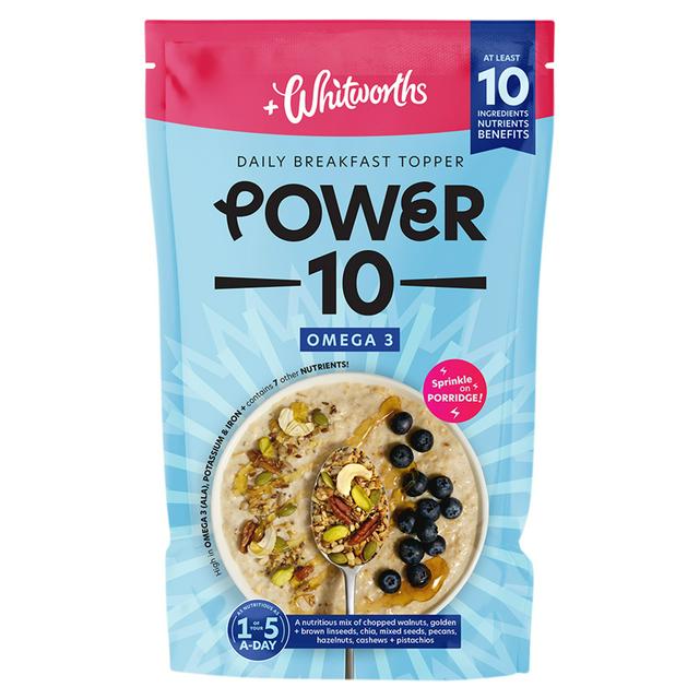 Whitworths Power 10 Omega 3 150g Daily Breakfast Topper