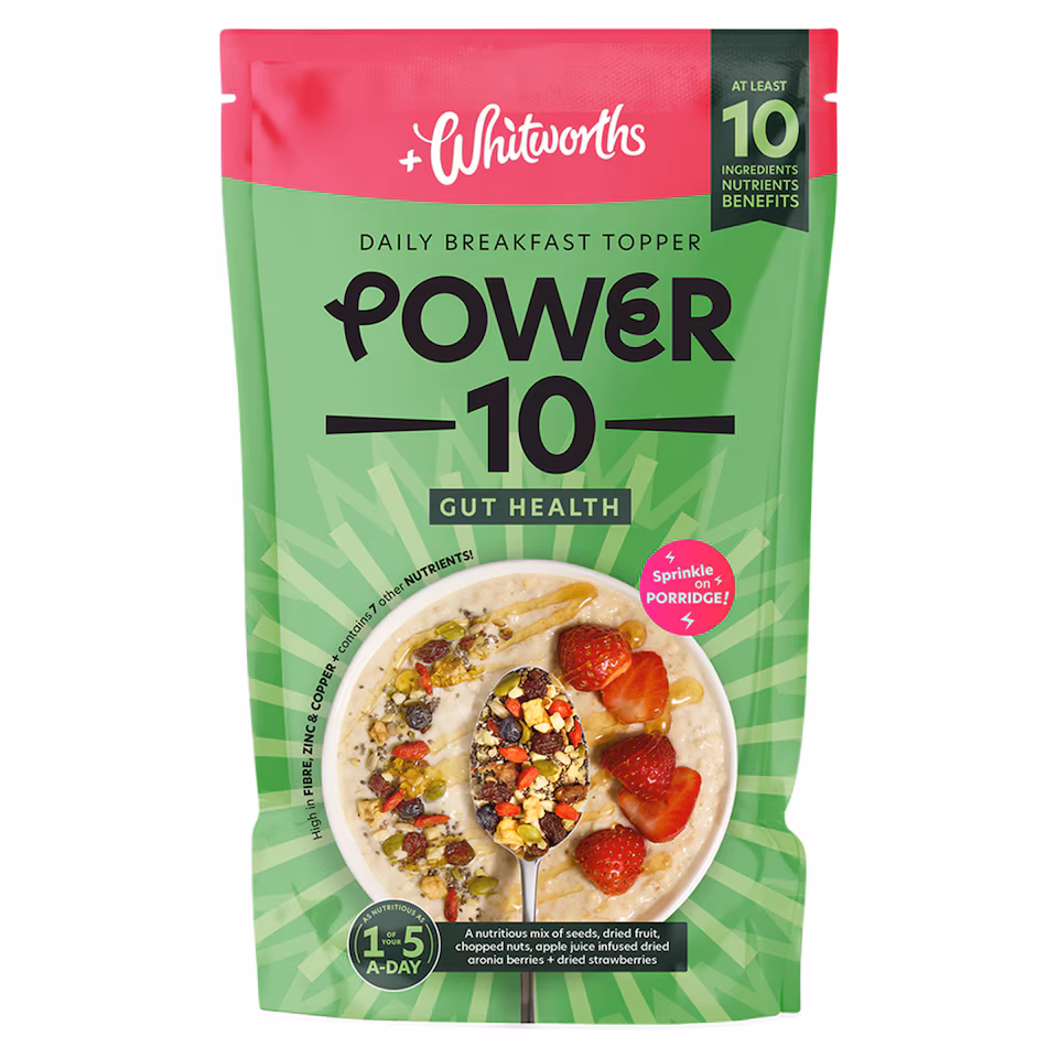 Whitworths Power 10 Gut Health Daily Breakfast Topper 150g