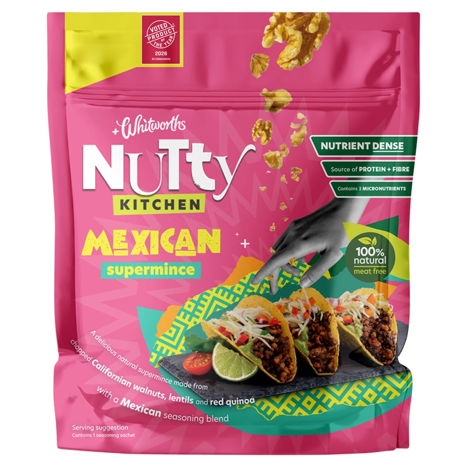 Whitworths Nutty Kitchen Mexican Super Mince 200g