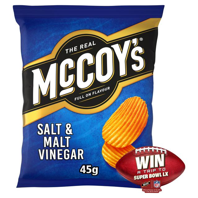 McCoy's Salt & Malt Vinegar Grab Bag Crisps 45g