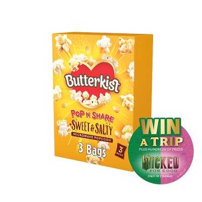 Butterkist Sweet & Salted Microwave Popcorn