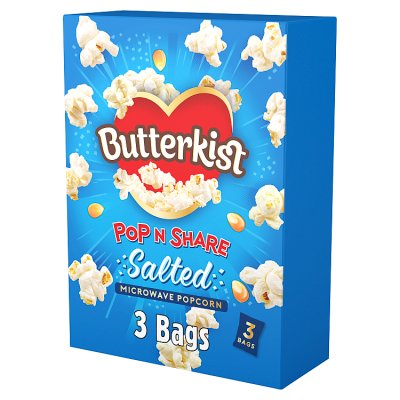 Butterkist Salted Microwave Popcorn