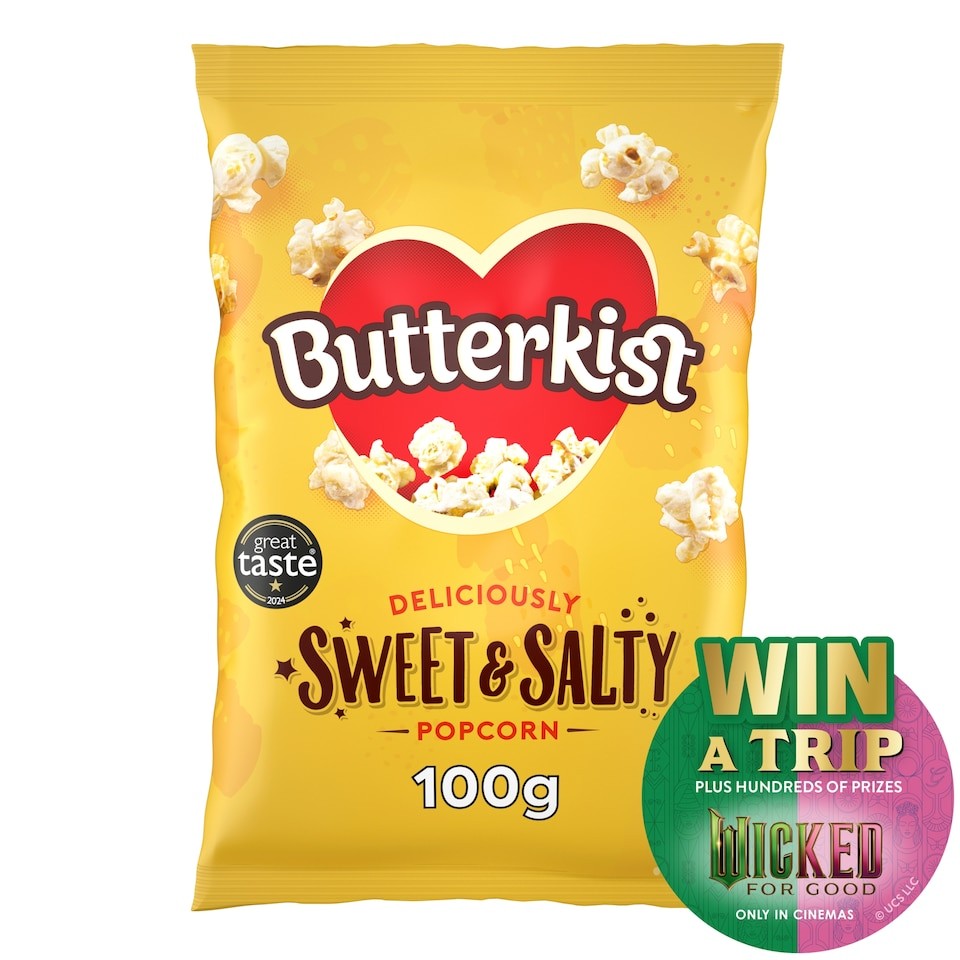 Butterkist Sweet & Salted Popcorn 100G