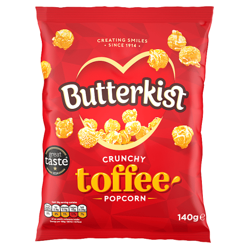 Butterkist Crunchy Toffee Popcorn 140g