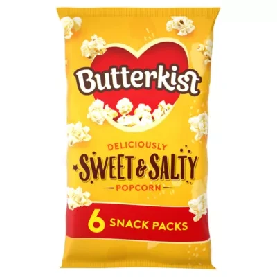 Butterkist Sweet & Salty Popcorn 6 Pack