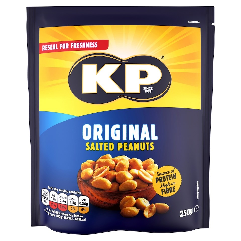 Kp Original Salted Peanuts 250G