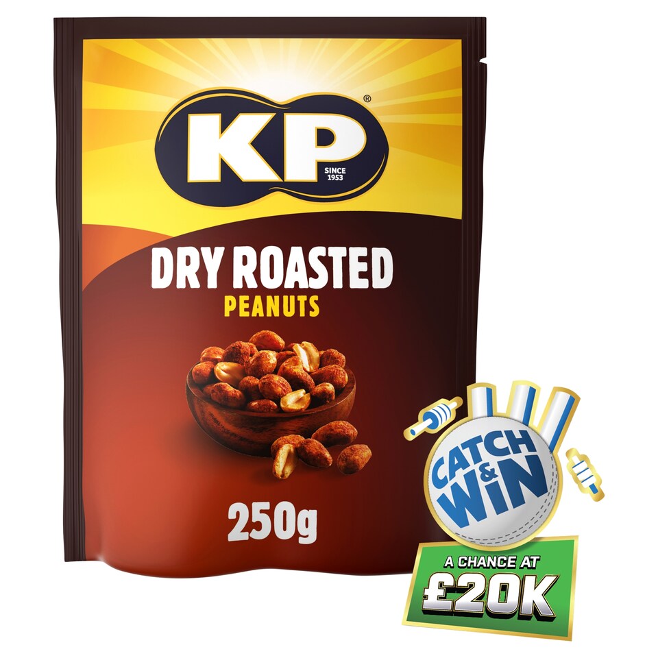 Kp Dry Roasted Peanuts 250G