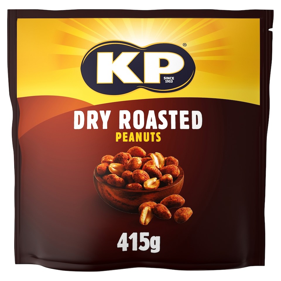 Kp Dry Roasted Peanuts 415G