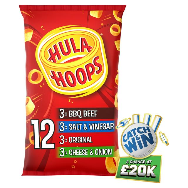 Hula Hoops Variety Crisps 12x24g