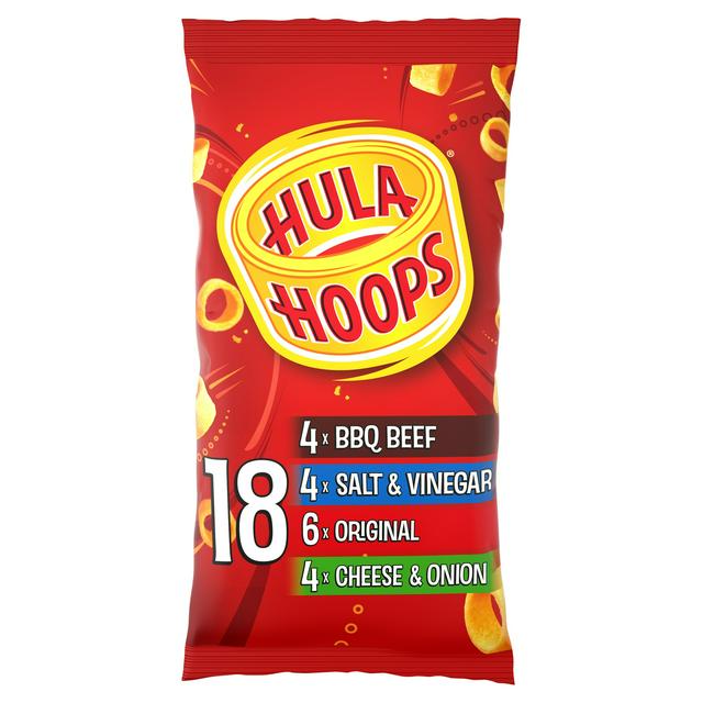 Hula Hoops Variety Multipack Crisps x18