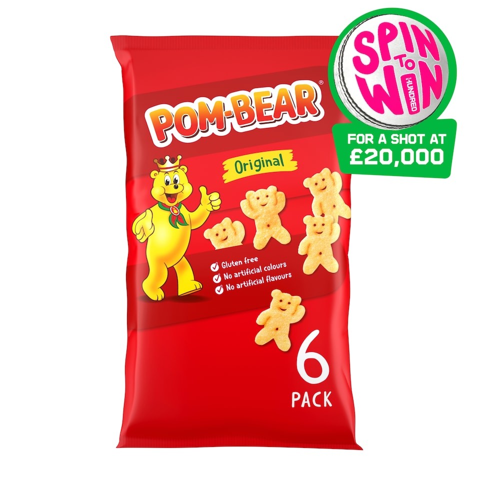 Pom-Bear Original Multipack Crisps 6x13g
