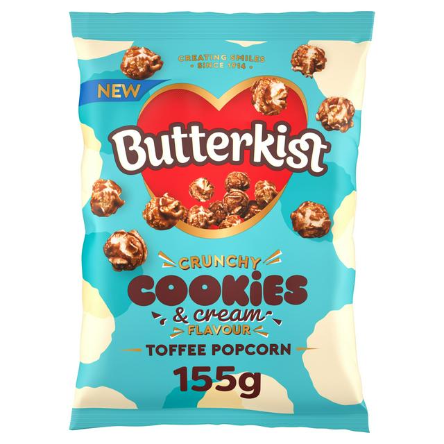 Butterkist Cookies & Cream Toffee Popcorn 155g