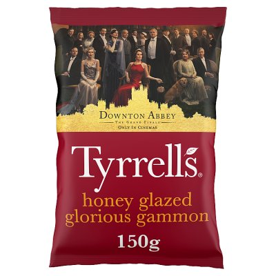 Tyrrells Honey Glazed Glorious Gammon Sharing Crisps