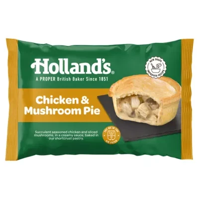 Holland's Chicken & Mushroom Pie
