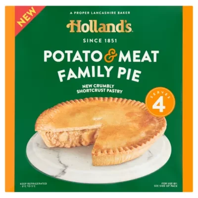 Holland's Potato & Meat Family Pie
