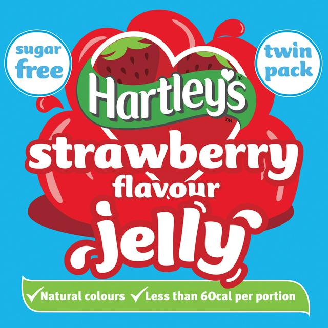 Hartley's Sugar Free Strawberry Jelly Twin Pack 23g