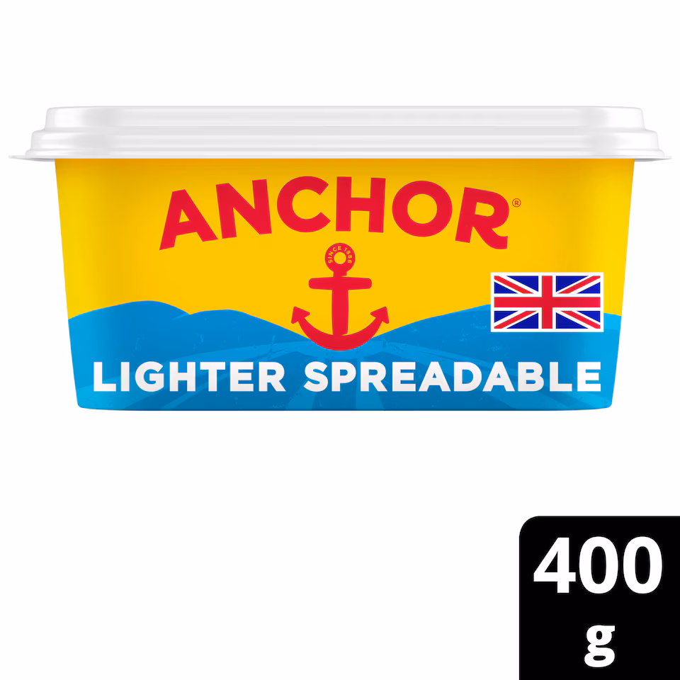 Anchor Lighter Spreadable Blend of Butter and Rapeseed Oil 400g