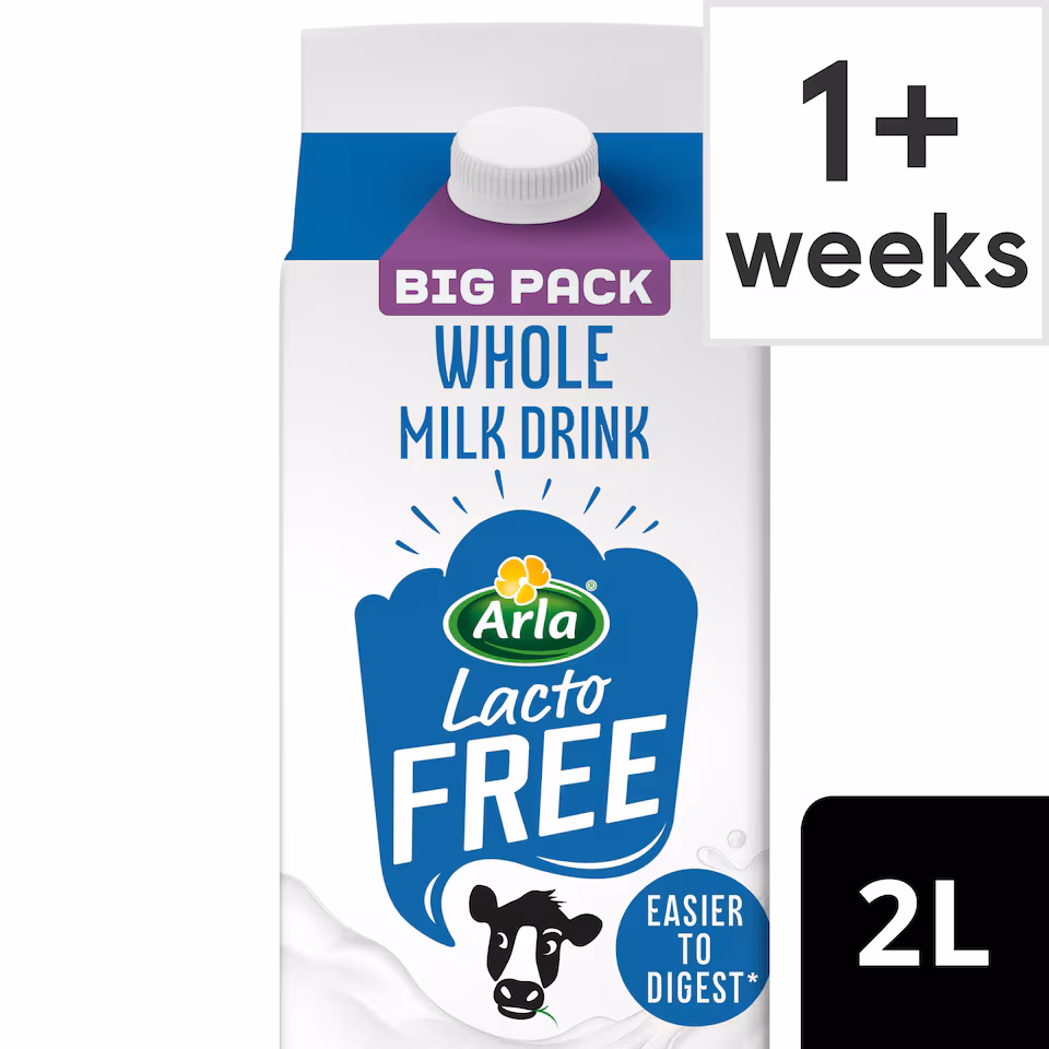 Arla Lactofree Whole Milk Drink 2L