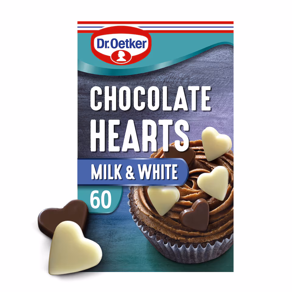 Dr. Oetker Chocolate Hearts 40G