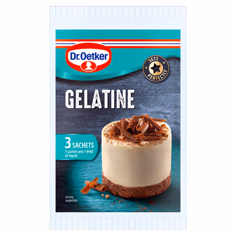 Dr.Oetker Gelatine Sachet 3X12g