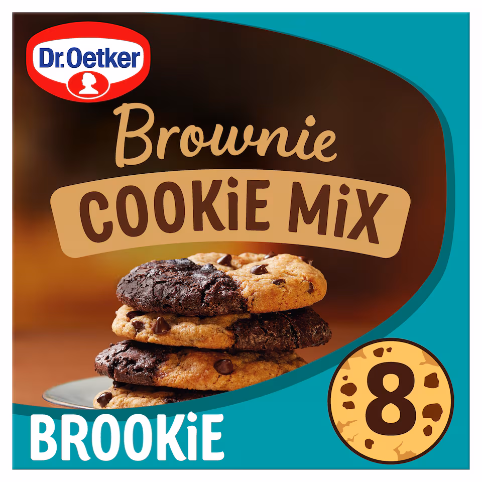 Dr Oetker Brookie Cookies Baking Mix 390G