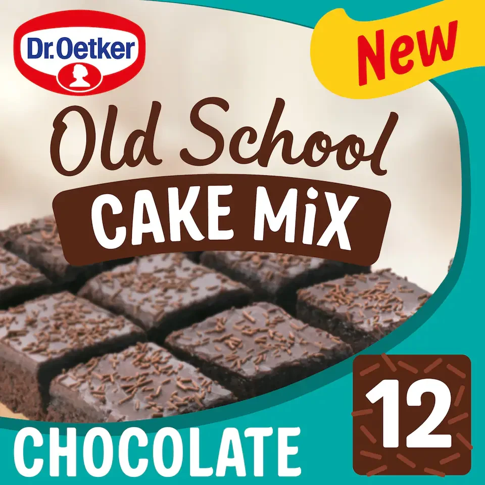 Dr. Oetker Old School Cake Mix - Chocolate 436g