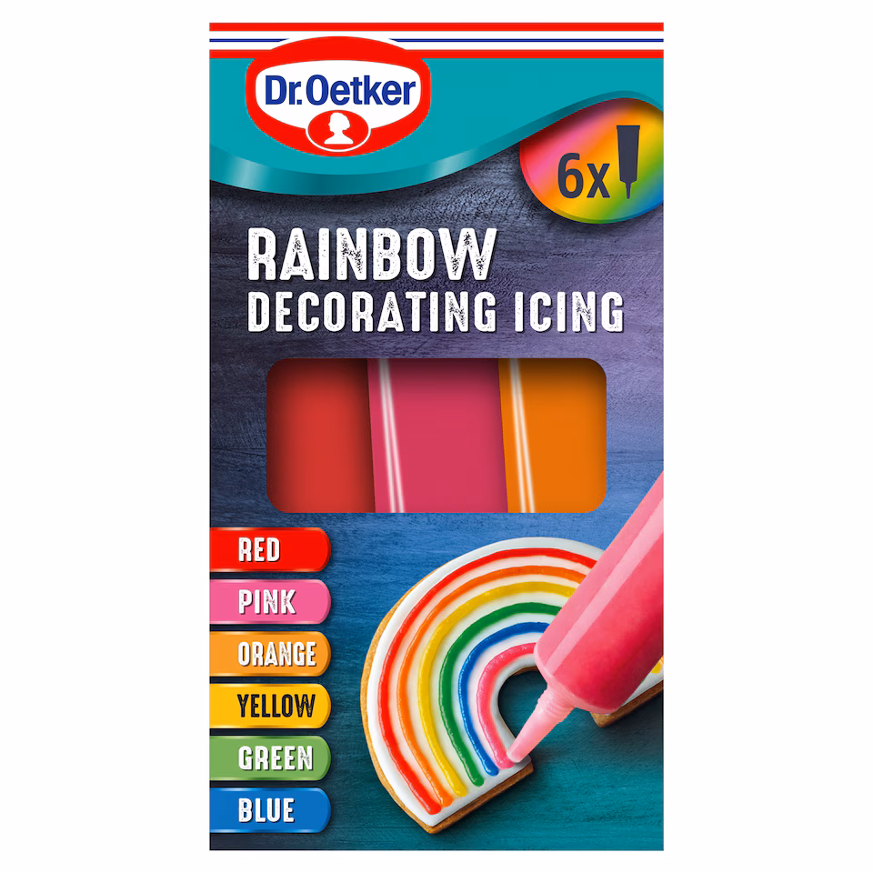 Dr. Oetker Decorating Icing Rainbow 102g